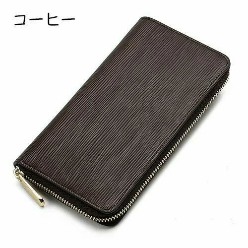 財布 長財布 レディース メンズ 牛革 レザー 無地 大容量 多機能 小銭入れ ロングウォレット カード入れ 通帳 ラウンドファスナー 高級感 彼女 彼氏 母の日 父の日 敬老の日 ギフト プレゼント 7色