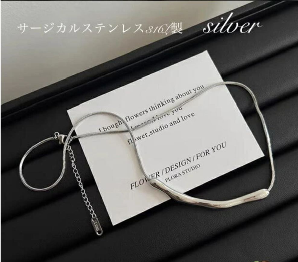 レディースネックレス サージカルステンレス チョーカー ネックレス レディース シンプル 金属アレルギー 対応 ステンレス チョーカー パイプ チューブ バー スネークチェーン つけっぱなし 錆びない k18 コーティング ゴールド シルバー ゴージャス 華奢 カジュアル おしゃれ クリスマス ギフト